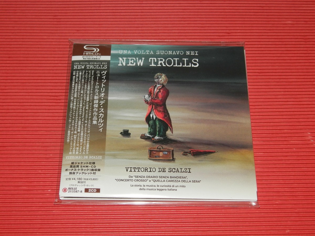 4BT VITTORIO DE SCALZI Una Volta Suonavo Nei New Trolls JAPAN MINI