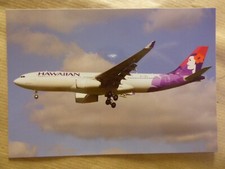 AIRBUS A 330 HAWAIIAN AIRLINES N383HA / CARTE POSTALE AVIATION
