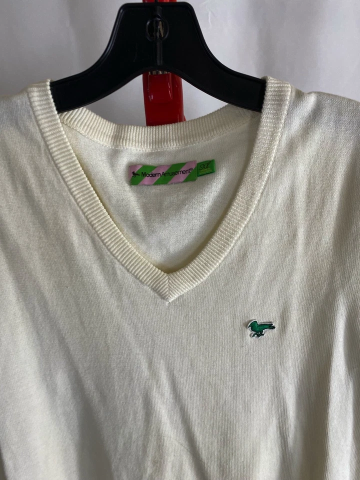 Chaleco moderno de diversión ligero bordado para pájaros XL extra grande  Foto 4 de 4