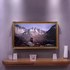 32, 43, 50, 55 inch Ornate frame for Samsung The Frame TV, Bronze finish