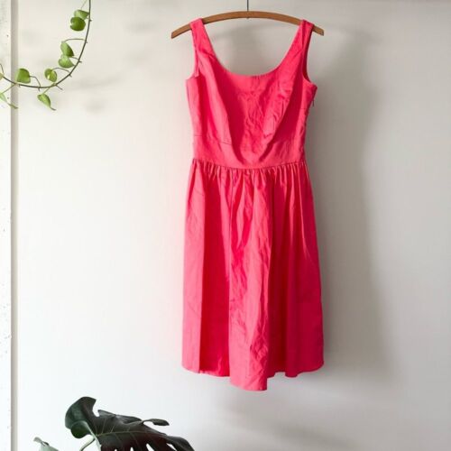 Boden Coral Marylin flare dress 2R