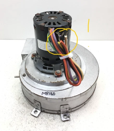 Fasco 70625369 Draft Ind Blower Motor Type U62B1 120/240V 3000RPM used MR160