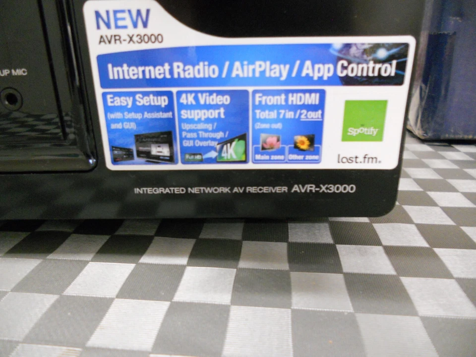 SINTOAMPLIFICATORE DENON AVR-X3000 - Immagine 2 di 4