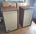 Vintage Pair Klh Model 6 Speakers - Walnut Veneer In Factory Boxes – Read Below