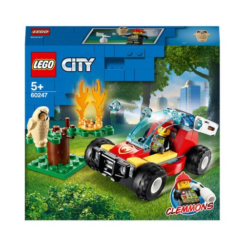 LEGO City Incendio della Foresta 60247 Giocattolo Pompiere, Fantastico Giocattolo da Costruzione Bambini - Foto 1 di 1