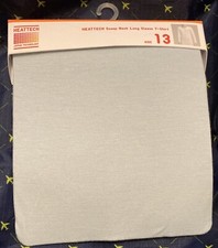 Uniqlo Girls HeatTech Long Sleeved Scoop neck Tee New Size 13 Light Blue