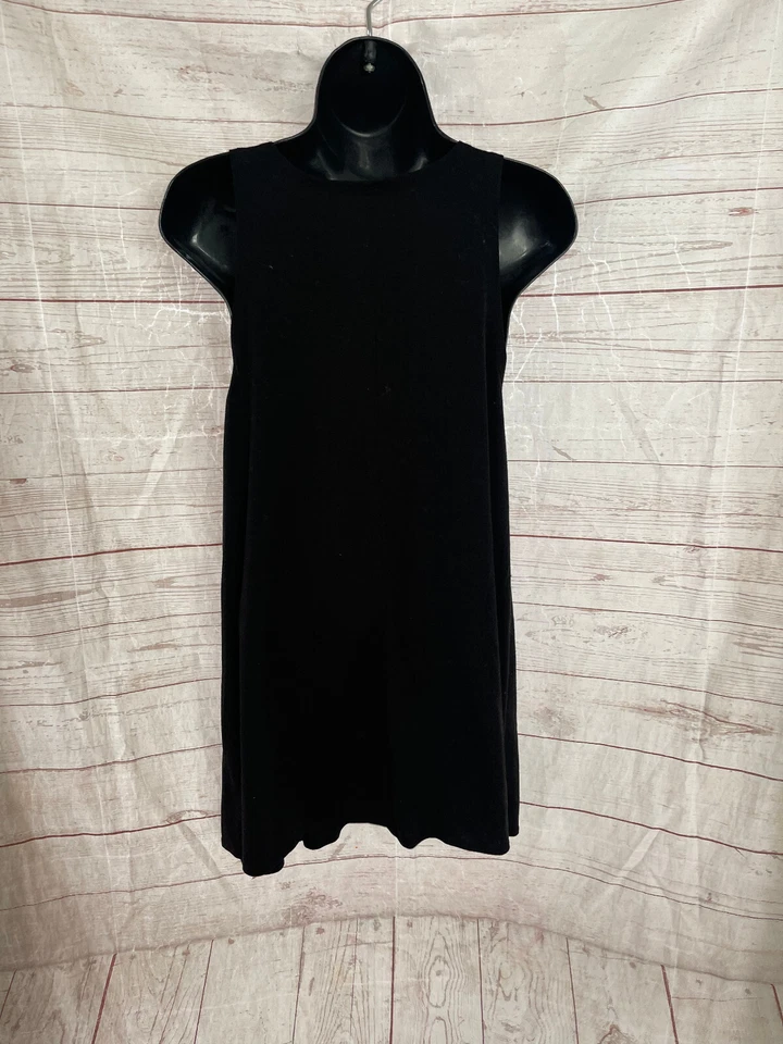 Vestido para mujer Xhilaration negro sin mangas cuello abierto talla M Foto 2 de 4