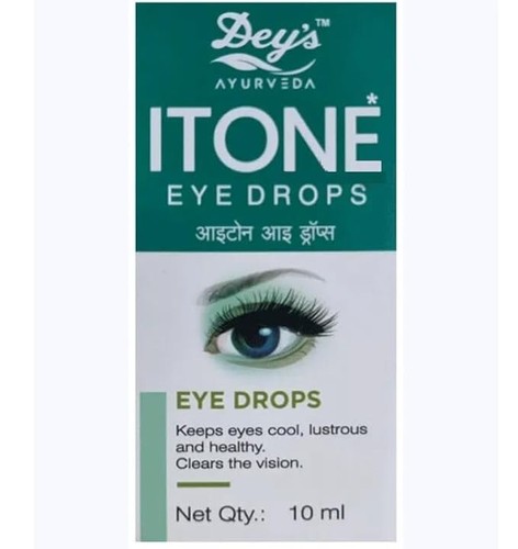 ITONE Eye Drops Herbal Keeps Eye Cool Clears the Vision 10 ML Pack Of 3 - Picture 2 of 3