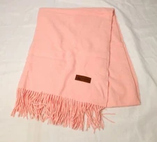 Gerunsi Women's Solid Oversized Warm Scarf JW7 Light Pink One Size NWT