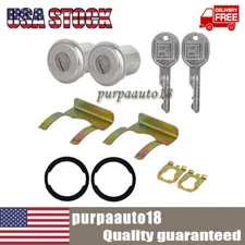 FOR Chevy Truck C10 C20 C30 1500 SUV Door Lock Cylinder with Keys Replacement US