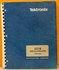 Tektronix 070-3826-00 1981 2215 Oscilloscope Service Instruction Manual.
