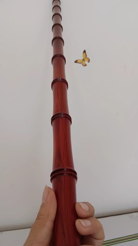 Rare Purple Sandalwood Martial Arts Sticks Wushu Kungfu Staff - Picture 4 of 6