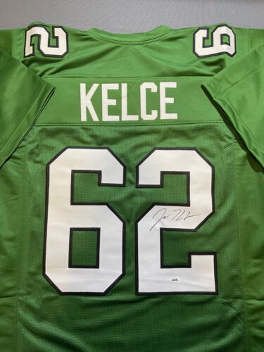 Signed Philadelphia Eagles Jason Kelce Autographed Jersey w/COA