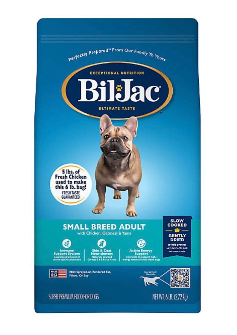 Bil Jac Small Breed Select Dry Dog Food, 6 Lb