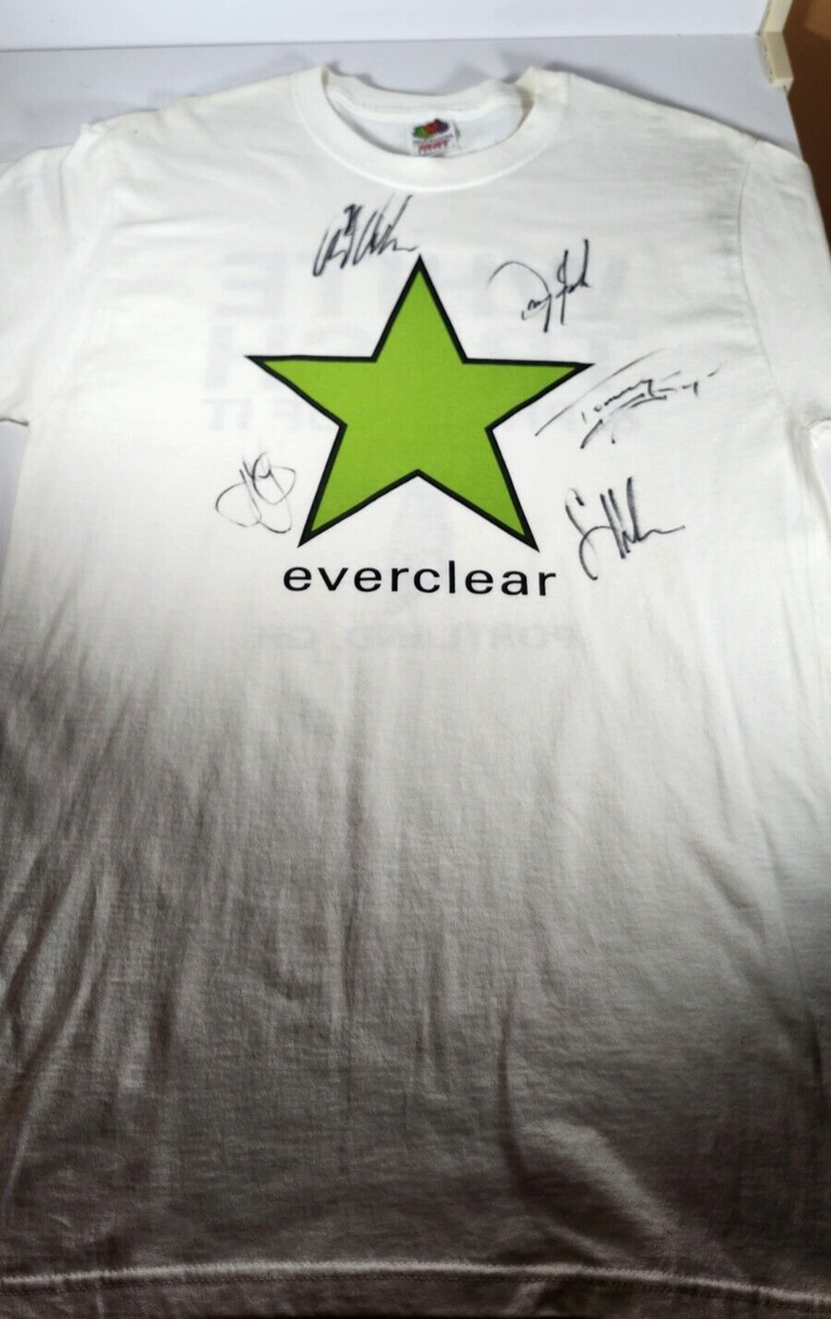 SIGNED Vintage 90s EVERCLEAR White Trash & Proud Of It T-Shirt
