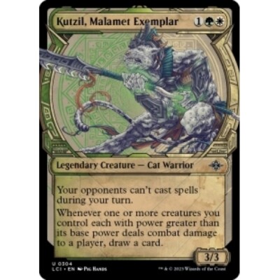 KUTZIL, MALAMET EXEMPLAR (SHOWCASE) X4 The Lost Caverns Of