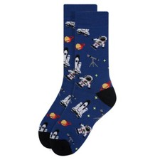 Women's Astronaut Novelty Socks size 9