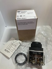 ALLEN BRADLEY 800H-R2D1 PUSHBUTTON BOOTED BLACK 1NO SERIES C NIB