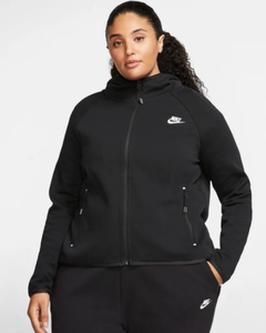 NEW Women's Nike Plus Size Sportswear Tech Fleece Full-Zip Cape Hoodie Size 1X | eBay