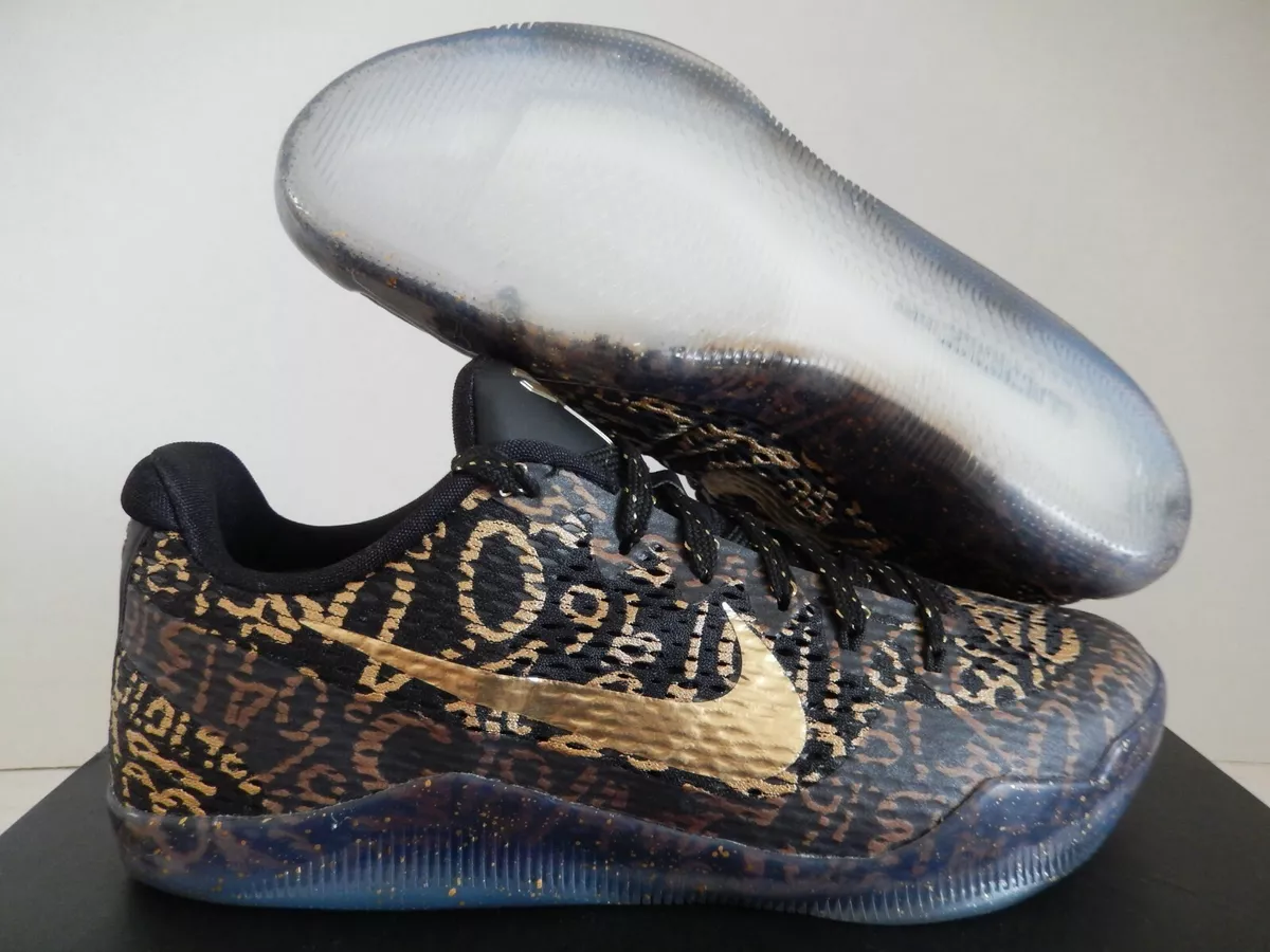 NIKE KOBE XI 11 ID BLACK-GOLD 