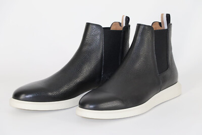 BOSS Chelsea Boots, Mod. Randy_Cheb_gr, Gr. 44 / UK 10, Made in Italy, Black