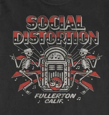 Social Distortion Fullerton Calif T shirt Full Size S-5XL
