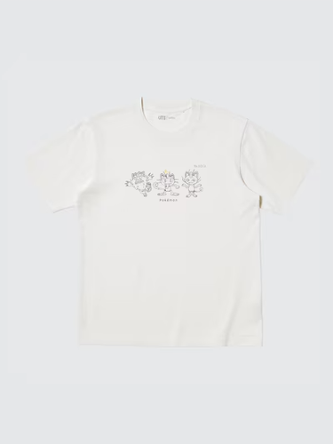Camisetas Pokemon Boceto Manga Corta UNIQLO UT 6 Colores 2025 NUEVO JAPÓN - Imagen 19 de 52