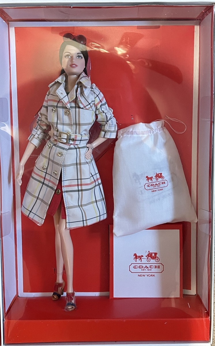 Mattel Coach Barbie Doll 2013 Gold Label Designed by Linda Mattel Coach Barbie Doll 2013 Gold Label Designed by Linda