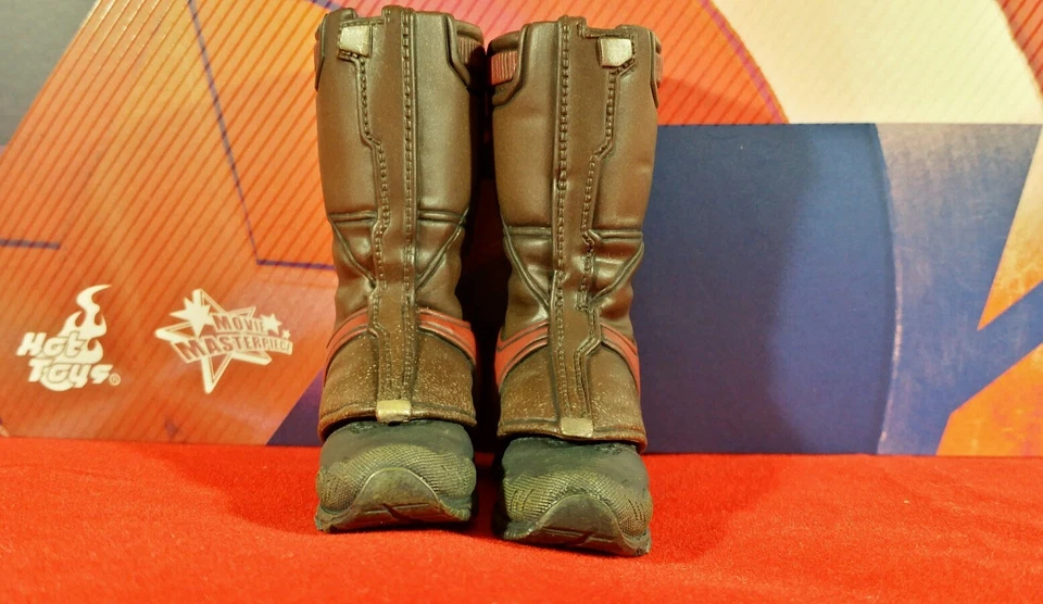 Hot Toys MMS281 Marvel Avengers AOU Capitán América 1/6 figura de acción botas Foto 2 de 4