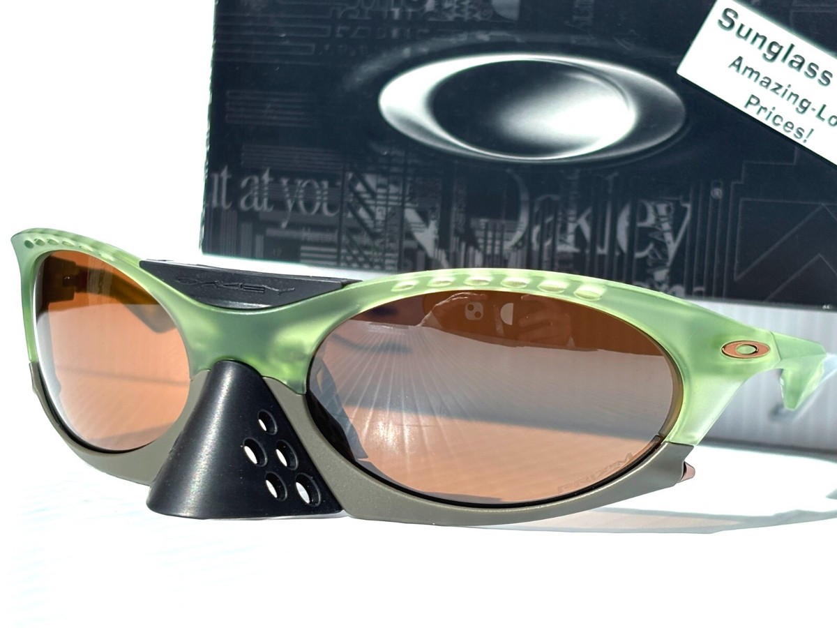 NEW Oakley PLANTARIS Matte Transparent Fern PRIZM Tungsten Lens