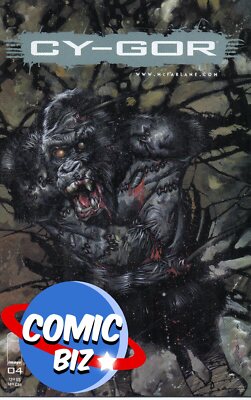 CY-GOR #4 (1999) 1ST PRINTING BAGGED & BOARDED MAIN COVER IMAGE COMICS
