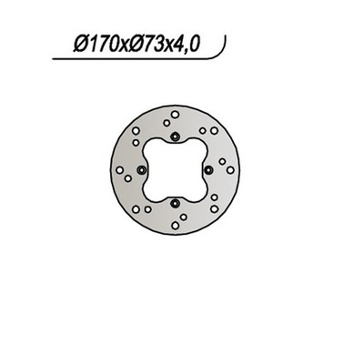 AHL Bremsbeläge Hinten Für Honda TRX 650 FA3/FA4/FA5 Rincon 2003–2005 – Halbmetallisch