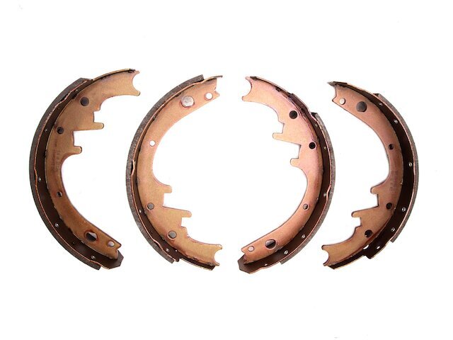 Front Dynamic Friction Brake Shoe Set fits Ford Custom 1949-1952 52DGQK