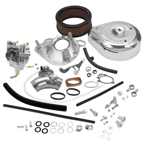 S&S Super E Carburetor For 66-84 BT W/ 5 Gal. Tanks, w/o Manifold - 11-0418 - Picture 1 of 1