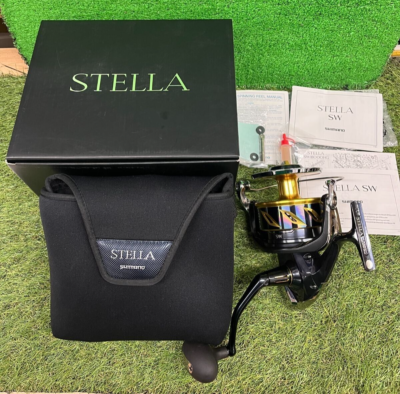Shimano 20 Stella SW 30000 Spinning Fishing Reel w/ Box From Japan