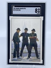 1987 Panini Smash Hits #195 Run DMC SGC 8 NM-MT Vintage RARE