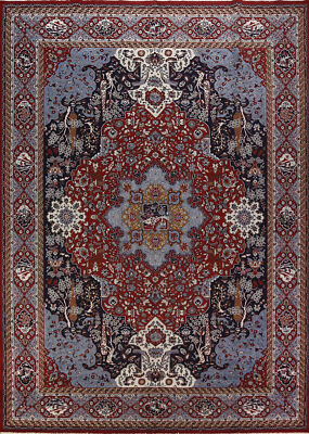 Traditional Style Red 10x13 ft Turkish Area Rug Elegant Rugs