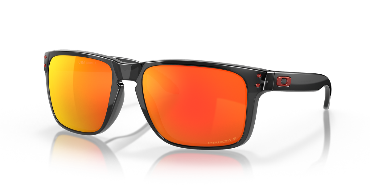 Oakley OO9417-0859 Holbrook XL Square Polarized Sunglasses - Black