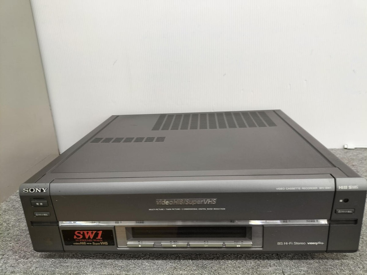 Hi8のみ動作良好】SONY Hi8 8ミリ WV-SW1 Hi8のみ