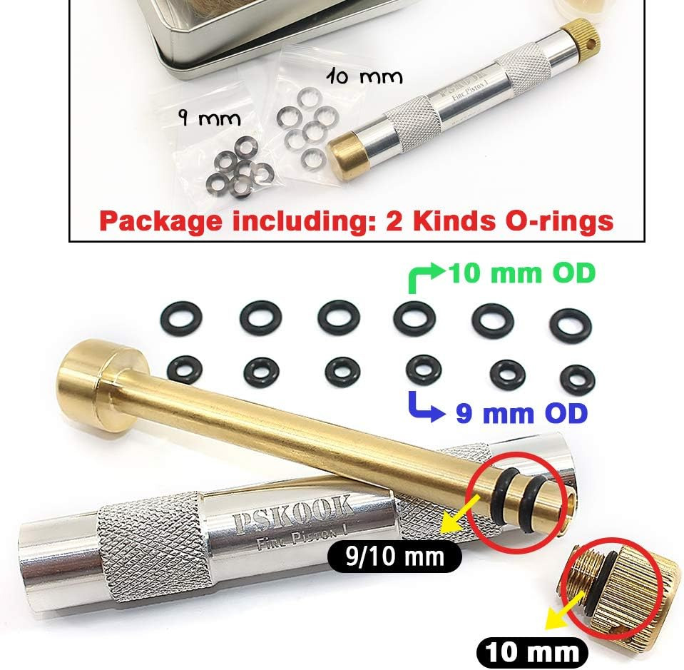 PSKOOK Metal Fire Piston Educational Campers/Survival/Preppers Scientific Lesson