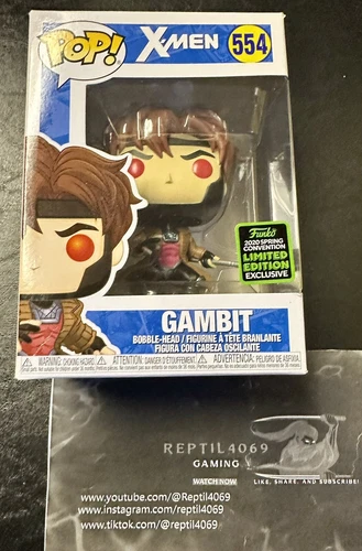 Funko Pop! Vinyl: Marvel - Gambit - Emerald City Comic Con Walgreens (Exclusive)