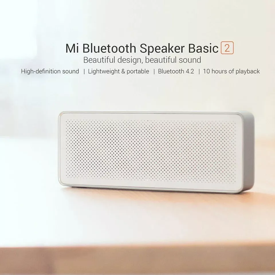 Xiaomi Mi Bluetooth Speaker Square Box 2 Stereo Portable Bluetooth 4.2