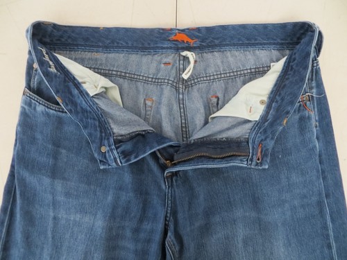Tommy Bahama Jeans Mens 38x34 Standard Straight Leg Medium Wash Tencel Blend - Picture 7 of 11