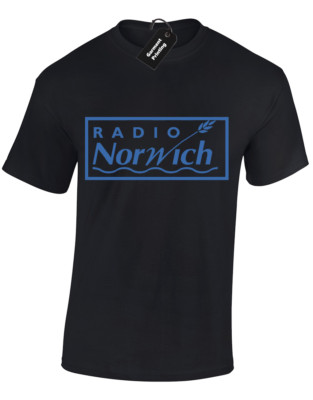 RADIO NORWICH MENS T SHIRT CLASSIC PARTRIDGE NORTH NORFOLK FUNNY ALAN COMEDY
