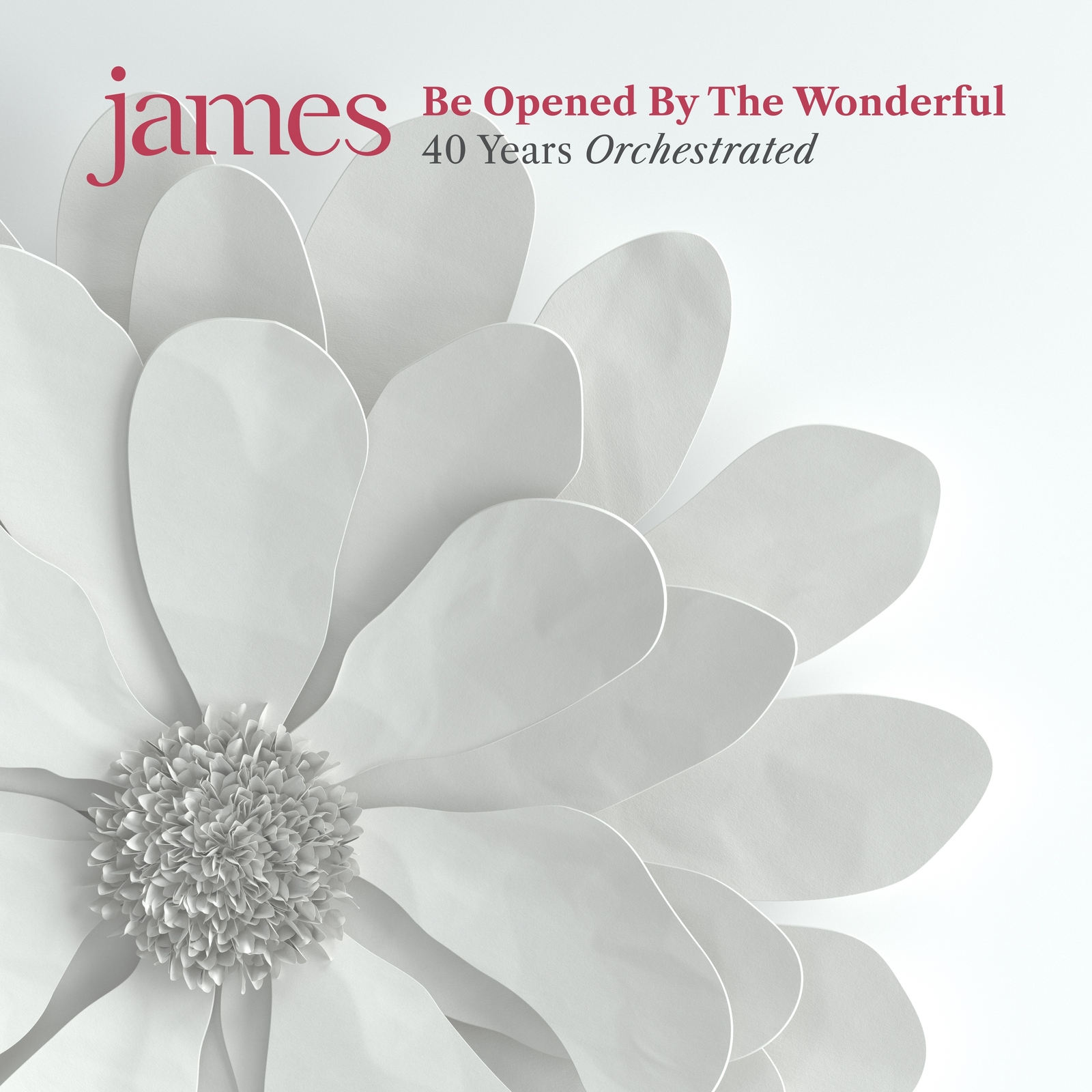 James Be Opened By the Wonderful: 40 Years Orchestrated (CD) Album Digipak
