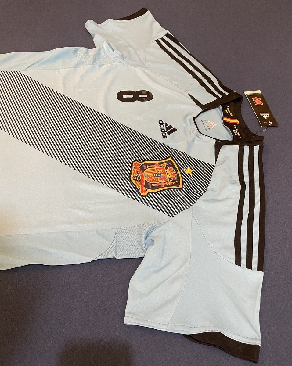ADIDAS ESPAÑA XAVI CAMPEONES DE EUROPA 2008 SOCCER JERSEY