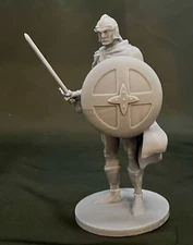 King Bard Unpainted 6” Resin Figure Rankin Bass Hobbit Lord of The Rings