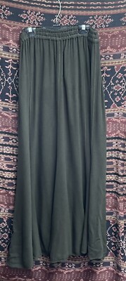 TIENDA HO NABILA SLIM PANEL SKIRT Olive