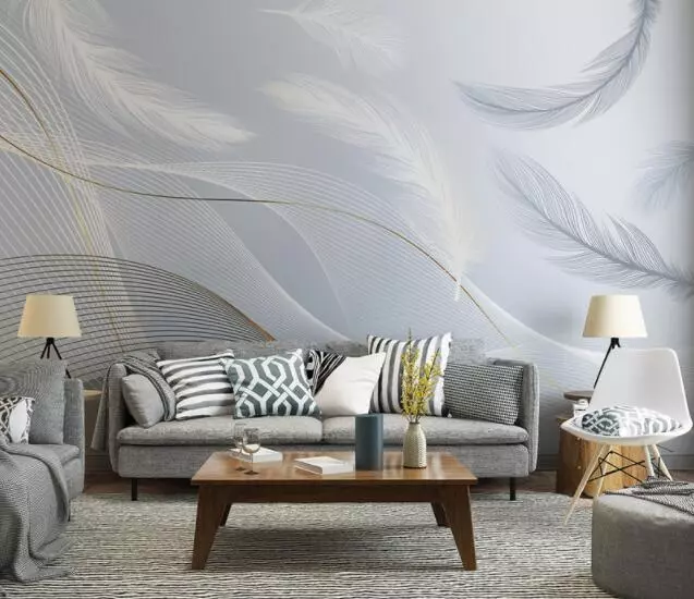 White feather couch deals