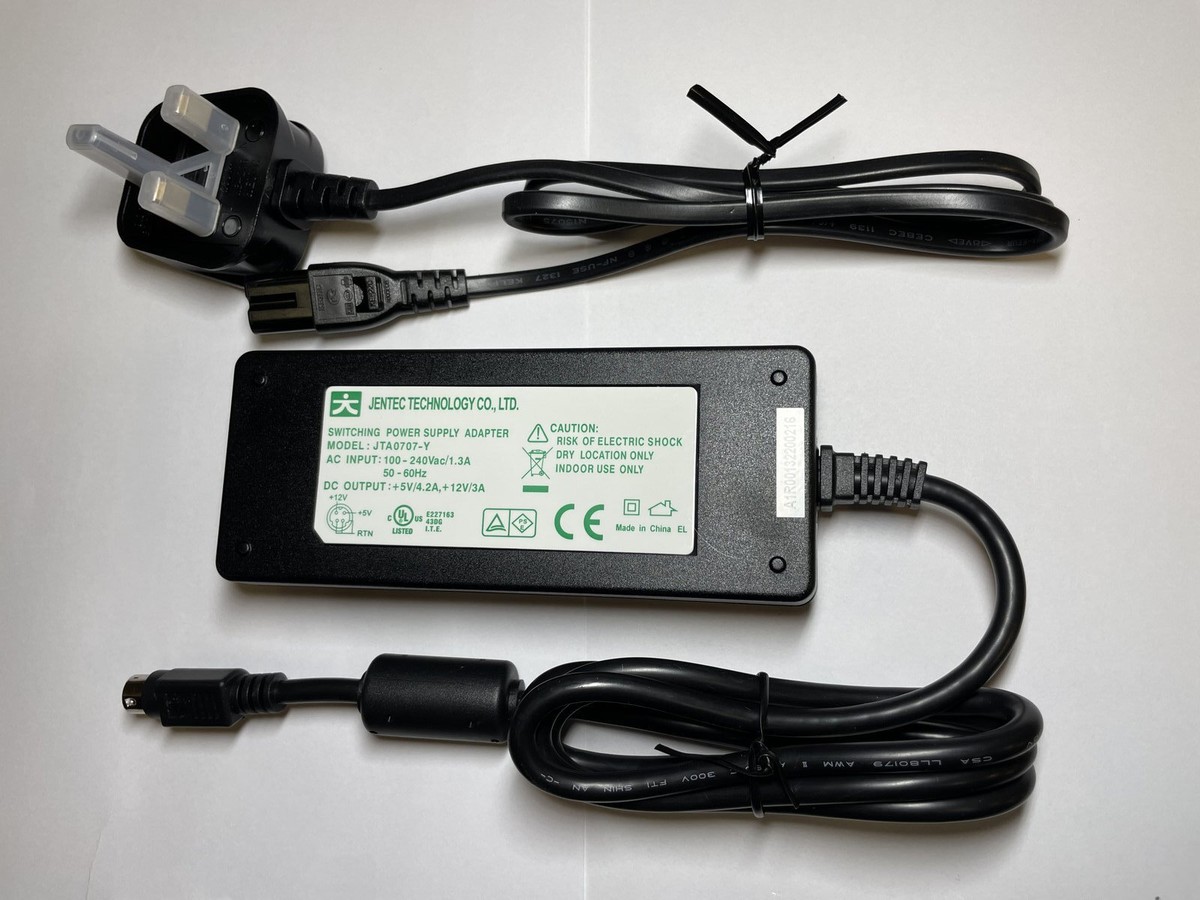 JENTEC TECHNOLOGY CO LTD SWITCHING POWER SUPPLY ADAPER JTA0707-Y